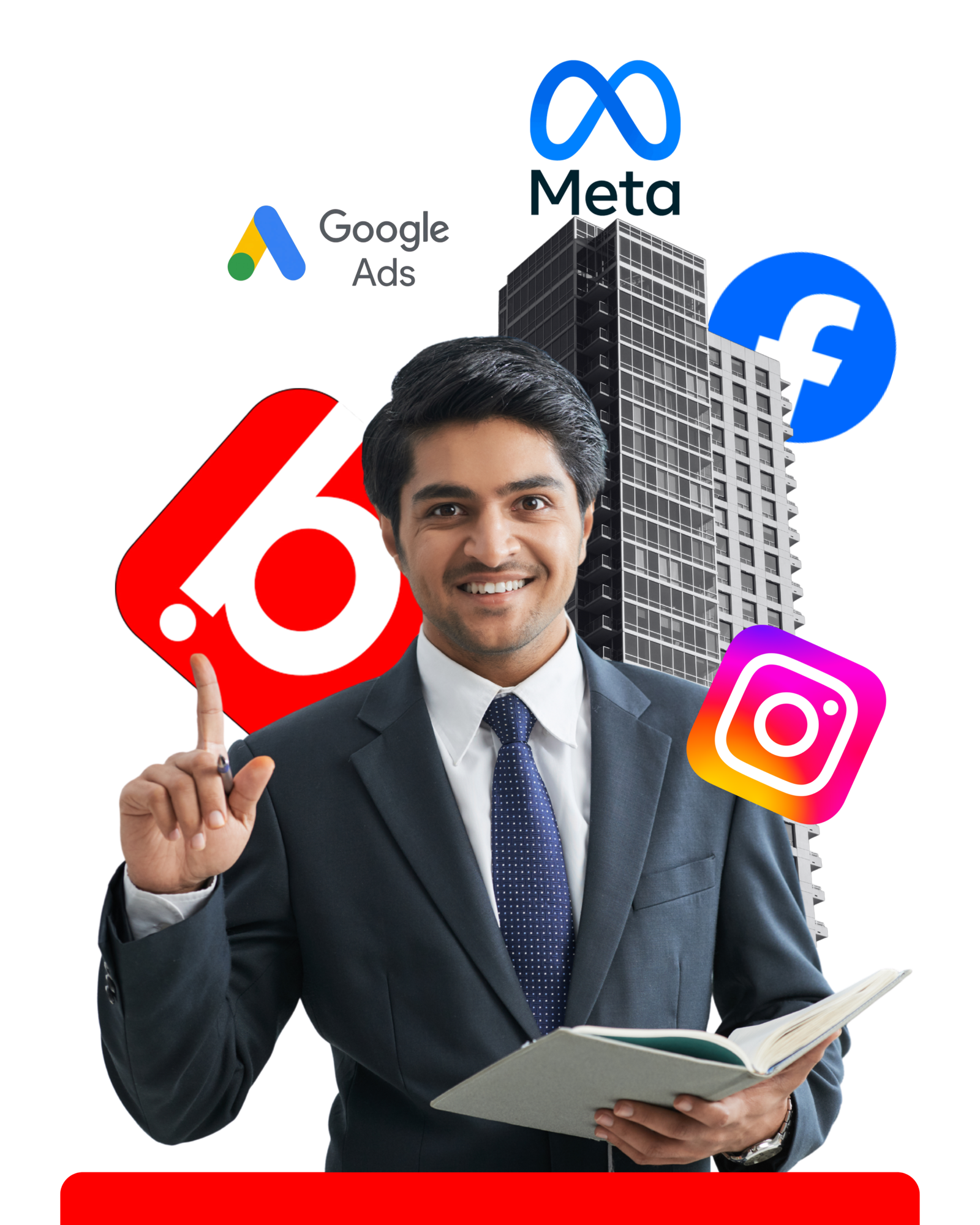 Red and Beige Typographic Contact Us Instagram Post (1)